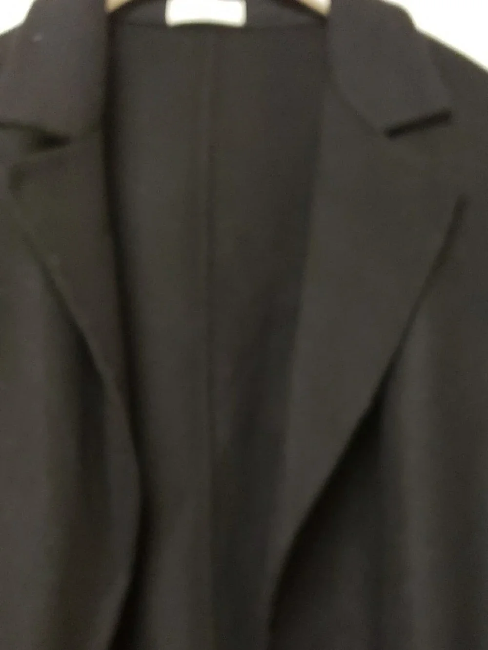 NWT Babaton Black Open-Front Winfred Coat Jacket